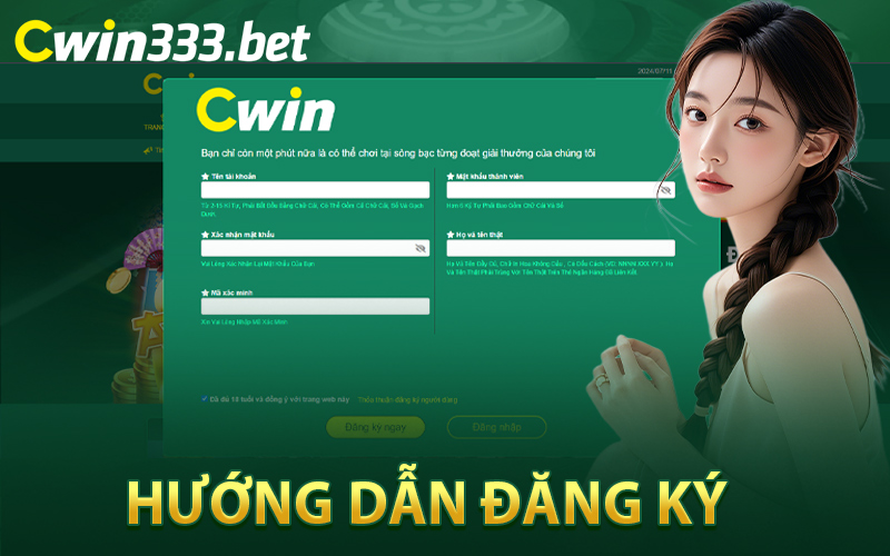 Hướng Dẫn Đăng Ký Cwin333